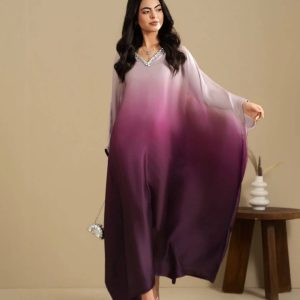 Dye and Dye Kaftan – 1-Piece Silk Dress