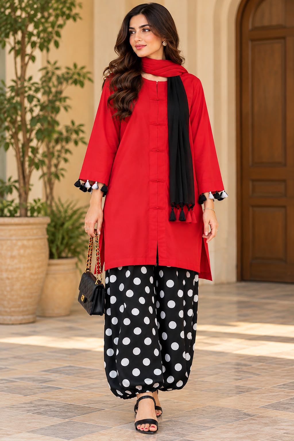 GIRLS LOOKS (17) RED AURA - Image 1