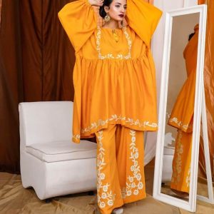 Saffron Bloom – 2 PIECE